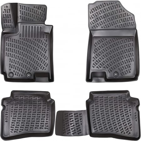HYUNDAI - Set 4 Covorase Auto din Cauciuc pentru Hyundai I20 II (2014-2020)