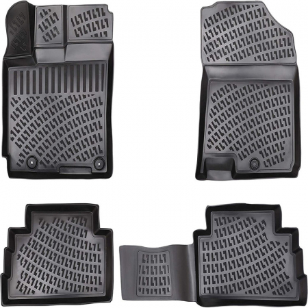 Set 4 Covorase Auto din Cauciuc pentru Hyundai Kona (2017-) [1]