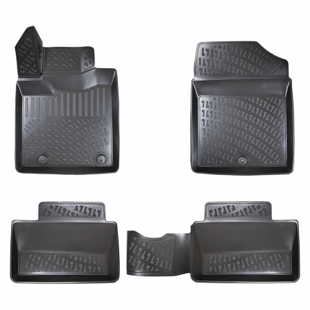 KIA - Set 4 Covorase Auto din Cauciuc pentru Kia Picanto II (2011-2017)