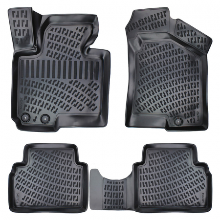 Set 4 Covorase Auto din Cauciuc pentru Kia Sportage III (2010-2015) [1]