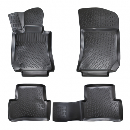 MERCEDES - Set 4 Covorase Auto din Cauciuc pentru Mercedes E Class W212  (2010-2016)