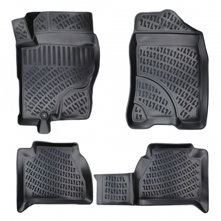 NISSAN - Set 4 Covorase Auto din Cauciuc pentru Nissan Navara  (2005-2013)