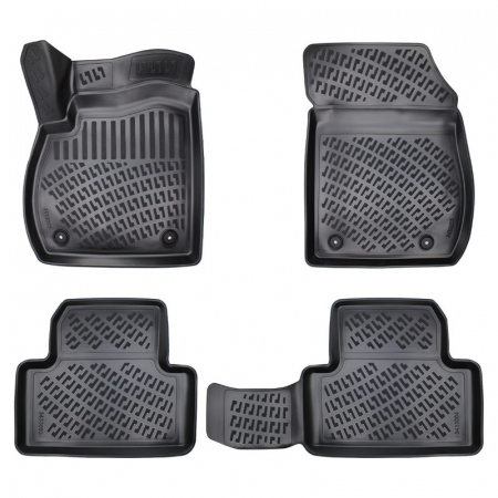 OPEL - Set 4 Covorase Auto din Cauciuc pentru Opel Zafira Tourer C (2011-2019)