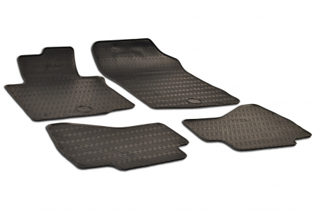 Set 4 Covorase Auto din Cauciuc pentru Peugeot 107 (2005-2014) 108 (2014-)  Citroen C1 (2005-2014).(2014-) Toyota Aygo (2005-2014).(2014-)
