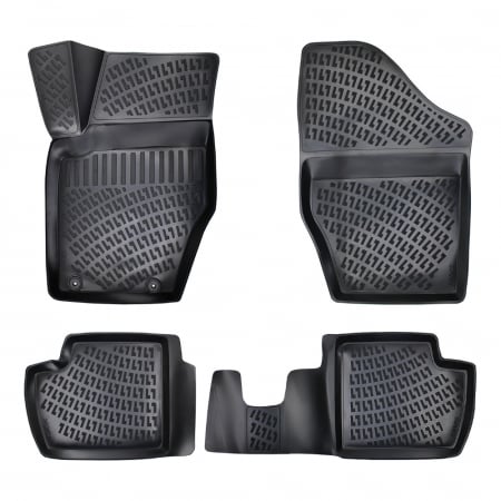 PEUGEOT - Set 4 Covorase Auto din Cauciuc pentru Peugeot 308 I (2008-2013)