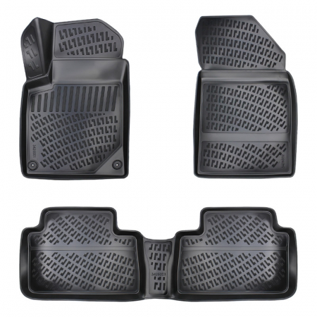 PEUGEOT - Set 4 Covorase Auto din Cauciuc pentru Peugeot 407 (2003-2010)