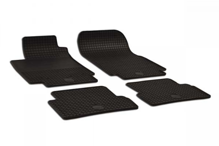 RENAULT - Set 4 Covorase Auto din Cauciuc pentru Renault Clio III (2005-2012). Clio IV (2012-2019). Modus (2004-2012). Captur (2013-2019)