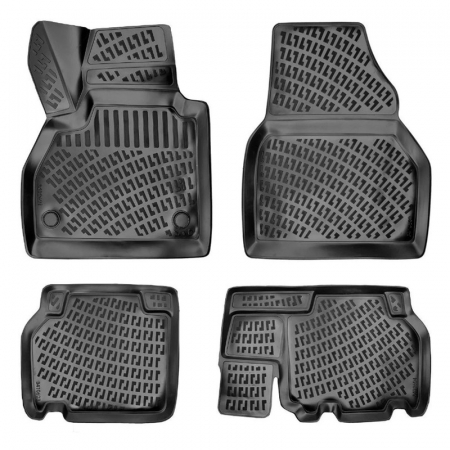 RENAULT - Set 4 Covorase Auto din Cauciuc pentru Renault Kango 2015-2021