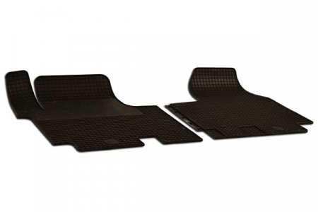 RENAULT - Set 4 Covorase Auto din Cauciuc pentru Renault Trafic (2007-2014)  Opel Vivaro (2001-2014)- 2Pcs