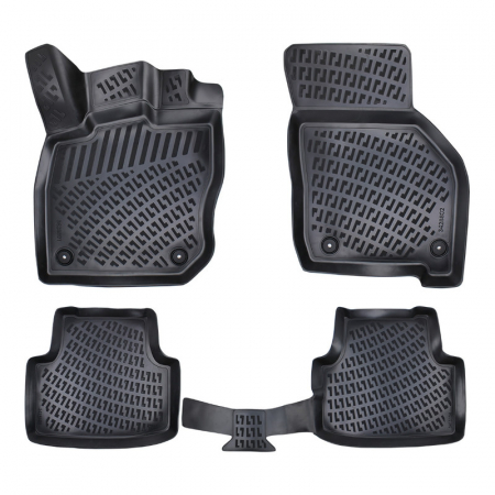 SKODA - Set 4 Covorase Auto din Cauciuc pentru Skoda Octavia IV (2020-)