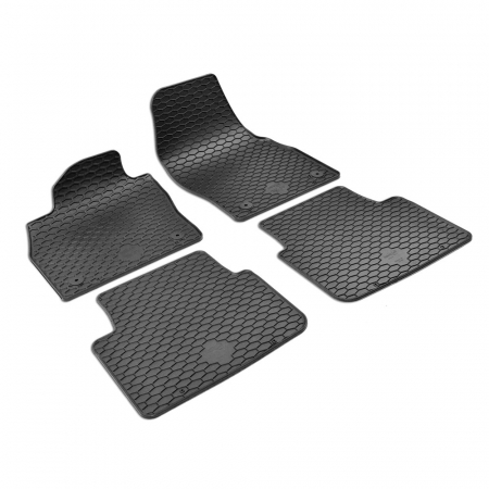 SKODA - Set 4 Covorase Auto din Cauciuc pentru Skoda Scala (2019-). Kamiq (2019-)