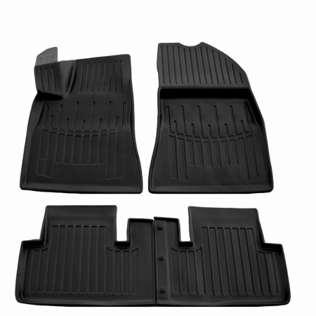 TESLA - Set 4 Covorase Auto din Cauciuc pentru Tesla Model 3 (2017-)