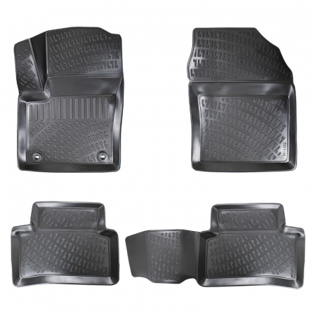 Set 4 Covorase Auto din Cauciuc pentru Toyota C-Hr 2Wd / 4Wd (2016-) [1]