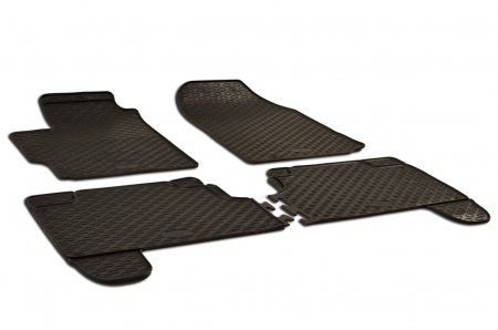 TOYOTA - Set 4 Covorase Auto din Cauciuc pentru Toyota Yaris (2006-2010).(2011-2020) (Exceptie Hybrid)