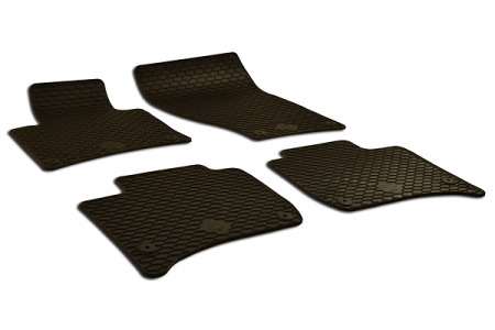 VOLKSWAGEN - Set 4 Covorase Auto din Cauciuc pentru Vw Touareg (2010-2018)  Porsche Cayenne (2010-2017)