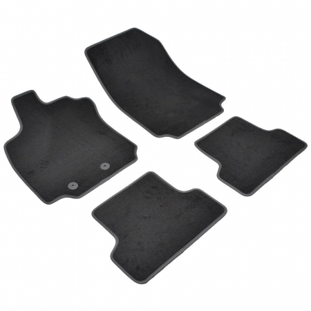 RENAULT - Set 4 Covorase Auto Textil pentru Renault Clio III (2005-2012)