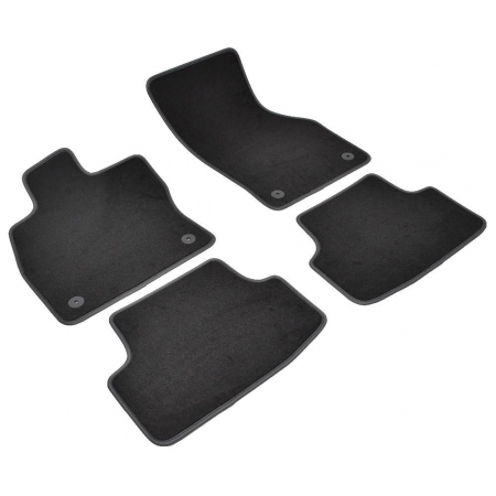Covorase si tavite - Set 4 Covorase Auto Textil pentru Volkswagen Golf VII (2012-2019)