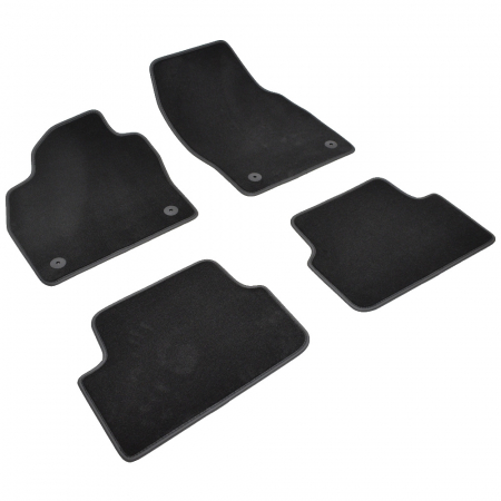 Covorase si tavite - Set 4 Covorase Auto Textil pentru Volkswagen Polo VI [AW] (2017-)