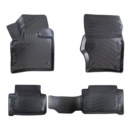AUDI - Set 5 Covorase Auto din Cauciuc pentru Audi Q7 I (Typ 4L) (2005-2015)