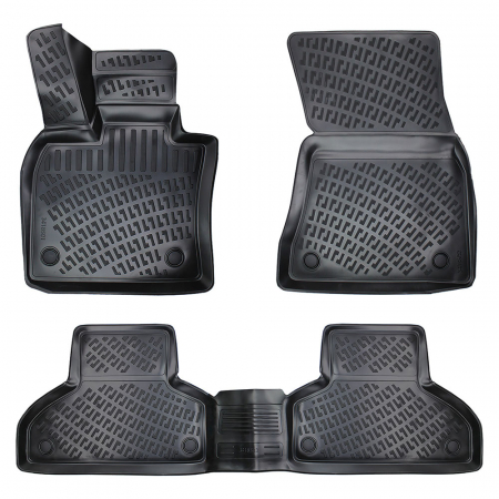 BMW - Set 5 Covorase Auto din Cauciuc pentru Bmw II X6 F16 (2015-2020)
