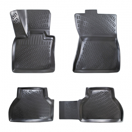 Set 5 Covorase Auto din Cauciuc pentru Bmw X6 E71 (2008-2014)