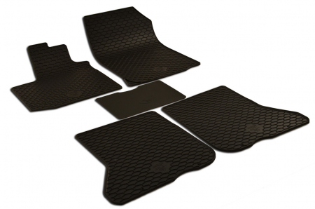 Set 5 Covorase Auto din Cauciuc pentru Dacia Dokker (2013-) - 5Pcs [1]