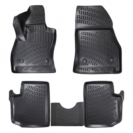 Set 5 Covorase Auto din Cauciuc pentru Fiat 500L (2013-)