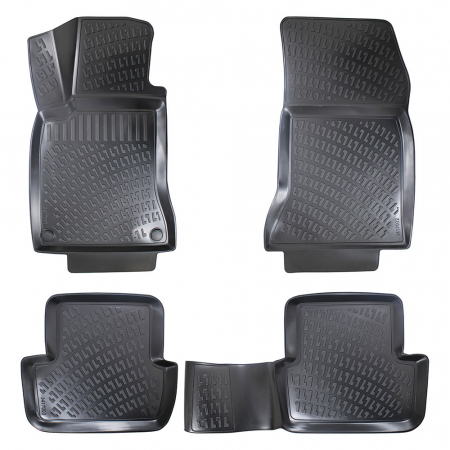 Set 5 Covorase Auto din Cauciuc pentru Mercedes B Class W246 II (2011-2018)