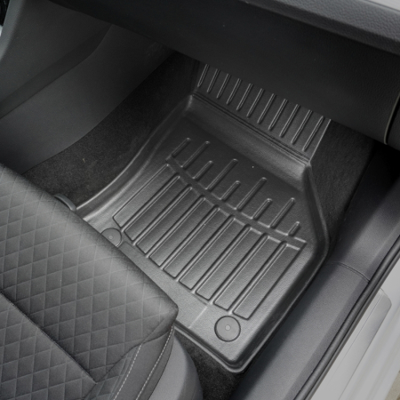 Set 5 Covorase Auto din Cauciuc pentru Mercedes Benz W203 C (2001-2007)