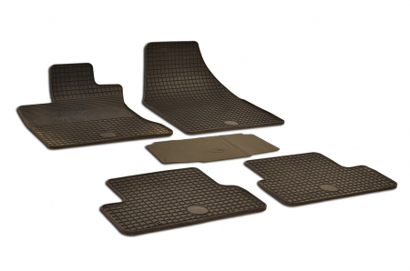 NISSAN - Set 5 Covorase Auto din Cauciuc pentru Nissan Qashqai (2007-2013) - 5 Pcs