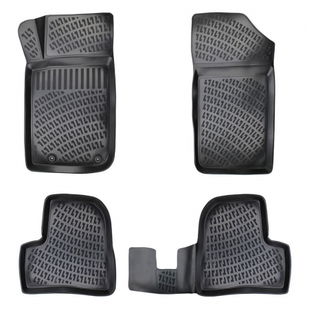 Set 5 Covorase Auto din Cauciuc pentru Peugeot 206 [1]