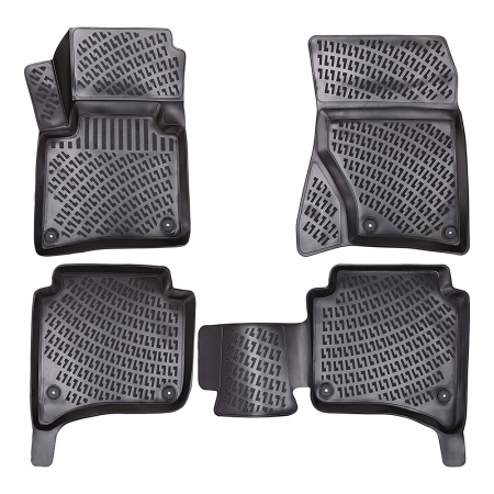 PORSCHE - Set 5 Covorase Auto din Cauciuc pentru Porsche Cayenne II (2011-2017)