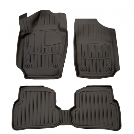 VOLKSWAGEN - Set 5 Covorase Auto din Cauciuc pentru Volkswagen Polo V (2009-2017)