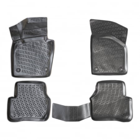 VOLKSWAGEN - Set 5 Covorase Auto din Cauciuc pentru Volkswagen Tiguan I (2007-2017)