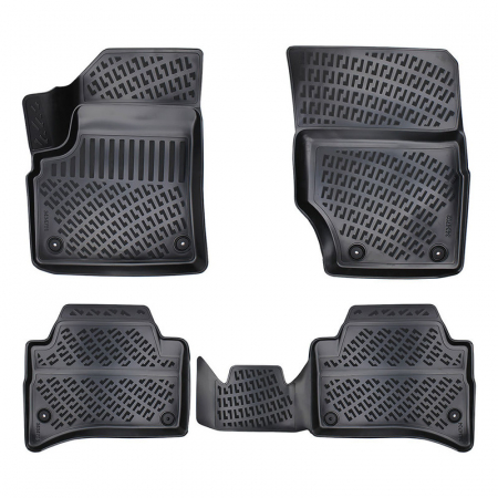 Set 5 Covorase Auto din Cauciuc pentru Volkswagen Touareg I (2002-2010) [1]