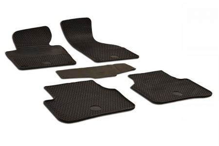 VOLKSWAGEN - Set 5 Covorase Auto din Cauciuc pentru Vw Passat B6 (2005-2010).B7 (2011-2014). Cc (2008-2017) - 5Pcs