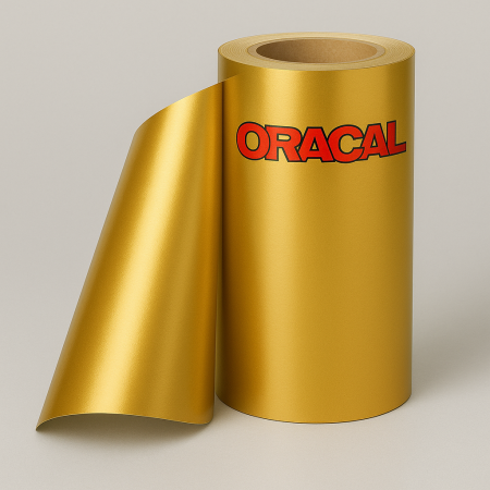 Autocolant - Oracal 352 Oglinda Aurie 003