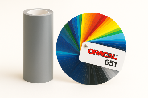 Autocolant colorat - ORACAL 651 GREY 071