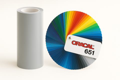 Autocolant colorat - ORACAL 651 LIGHT GREY 072