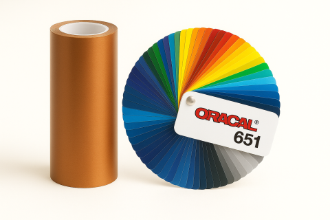 Autocolant colorat - ORACAL 651 COOPER 092