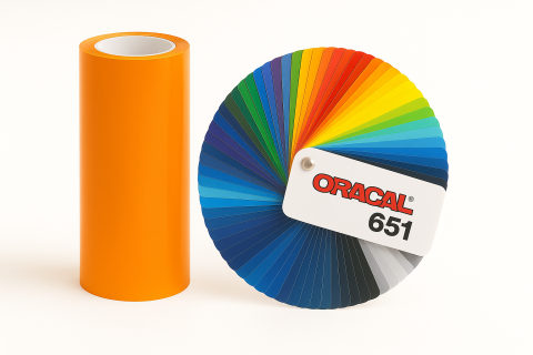 Produsele noastre - ORACAL 651 ORANGE 035
