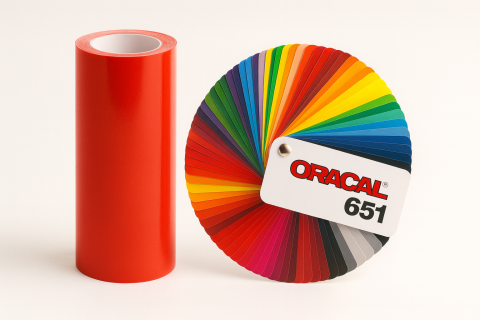 Autocolant - ORACAL 651 ORANGE RED 047