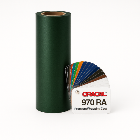 Autocolant auto - ORACAL 970RA 622 FIR GREEN METALIC LUCIOS 1520mm
