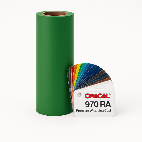 Autocolant auto - ORACAL 970RA 602 VERDE IARBA LUCIOS 1520mm