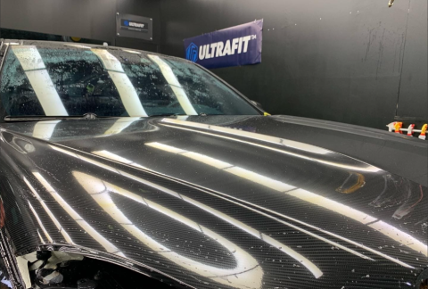 Autocolant - ULTRAFIT XP CARBON - Folie PPF carbon lucios de 240 de microni 1524mm