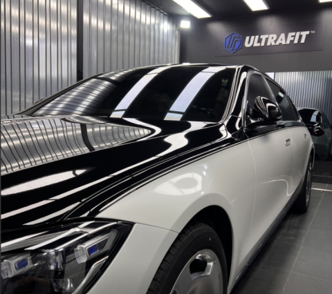 Autocolant - ULTRAFIT XP STYLE NEGRU Folie PPF colorata de 210 de microni 1524mm