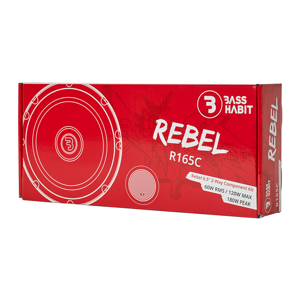 Set componente BASS HABIT Rebel R165C 16.5 cm 60W [14]