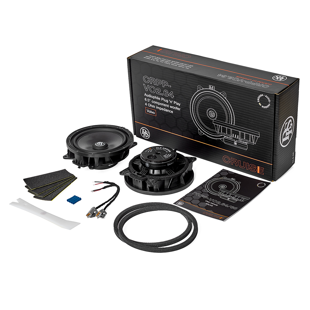 Set midbass DLS Cruise CRPP-VO2.64 compatibil Volvo 16.5 cm 100W [10]