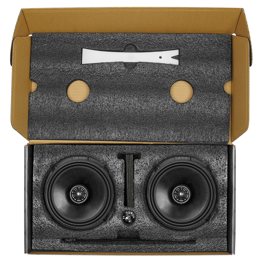 Set coaxiale DLS Cruise CRPP-2.6CX compatibil Seat Skoda VW 16.5 cm 90W [8]