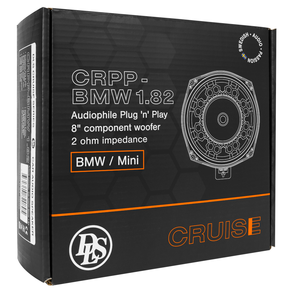 Subwoofer OEM Fit DLS Cruise CRPP-BMW1.82 ,20 cm, 120W RMS, 2 Ohm [9]
